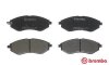 Комплект тормозных колодок из 4 шт. дисков BREMBO P10057 (фото 2)