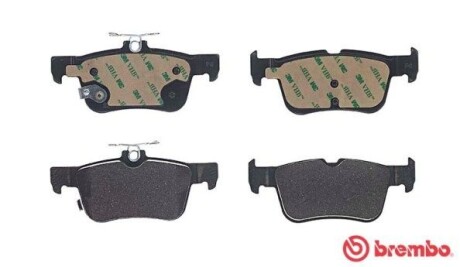 Колодка тормозов. диск. FORD MONDEO V (09/14-) задн. (выр-во) BREMBO P 24 201