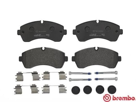 Колодка тормозов. диск. MB SPRINTER передн. (выр-во) BREMBO P 50 059