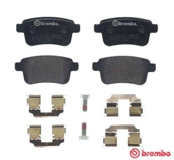 Колодки гальмівні дискові (комплект 4 шт) BREMBO P 68 043