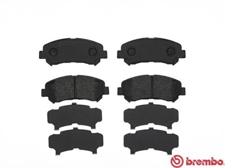 Колодка тормозов. диск. NISSAN QASHQAI, передн. (выр-во) BREMBO P 79 028