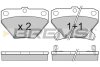 Гальмівні колодки зад. Toyota Corolla 00-07 (sumitomo) (55,4x78,5x14) BREMSI BP3061 (фото 1)