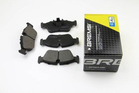 Тормозные колодки пер. BMW 3(E90)/1(E81) 04-13 (ATE) (149,5x57,5x17,8) BREMSI BP3193