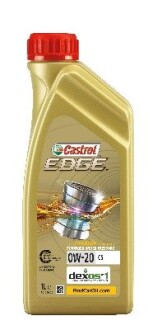 Олива моторна EDGE 0W-20 C5 (Каністра 1л) CASTROL 15CC94