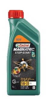 Олива моторна Magnatec Stop-Start 5W-30 C3 (Каністра 1л) CASTROL 15D611