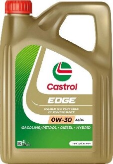 Олива моторна EDGE 0W-30 A3/B4 (Каністра 4л) CASTROL 15F699