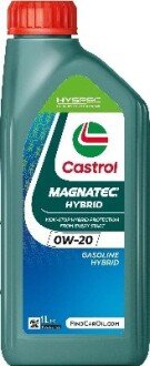 Олива моторна 0W-20 MAGNATEC HYBRID API SP, ILSAC GF-6, 1л, синт. CASTROL 15F872