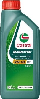 Олива моторна Magnatec Diesel 5w-40 DPF (Каністра 1л) CASTROL 15F90C