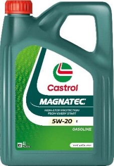 Олива моторна Magnatec STOP-START 5W-20 E (Каністра 4л) CASTROL 15F9CE (фото 1)