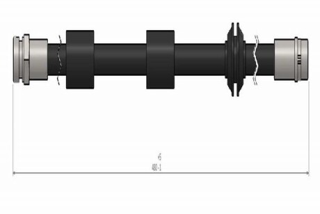 Шланг гальмівний Cavo C900 415A