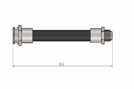 Шланг гальмівний Cavo C900 587A