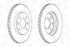 Гальмівний диск передній RENAULT 11, 19, 21, 9, CLIO, KANGOO, MEGANE, SUPER 5, SYMBOL CHAMPION 561336CH (фото 2)