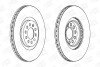 Гальмівний диск передній Audi A1, TT / VW Bora, Golf, Beetle, Polo / Skoda Octavia / Seat Ibiza, Leo CHAMPION 562132CH (фото 2)