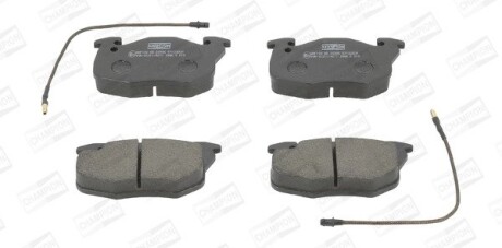 Тормозные колодки передние Peugeot 106, 205, 206, 306, 309 / Renault Clio, Espace / Citroen Saxo, ZX CHAMPION 571332CH