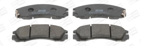 Тормозные колодки передние Citroen C-Crosser / Peugeot 4007 / Mitsubishi Pajero / Galant / 3000GT CHAMPION 572447CH