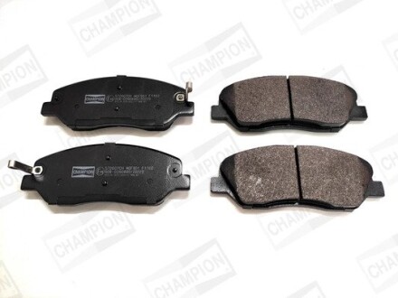 Гальмівні колодки передні Hyundai Genesis, Santa Fe/ KIA Sorento / SsangYong Korando, Actyon CHAMPION 572607CH