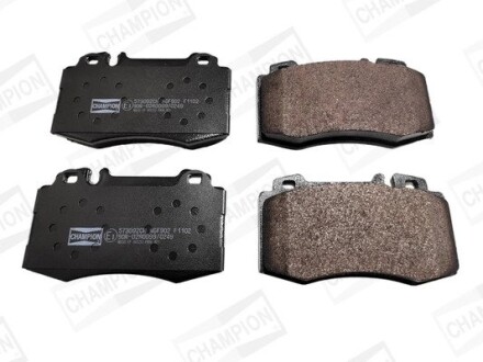 Тормозные колодки передние Mercedes C-Class, CLK, CLS, E-Class, S-Class, SL, SLK CHAMPION 573092CH