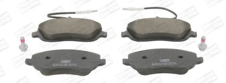 Тормозные колодки передние Peugeot 807, Expert / Citroen C8, Jumpy / Fiat Scudo / Lancia Phedra CHAMPION 573096CH