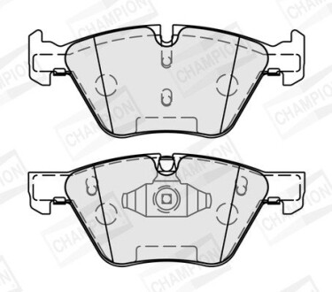 Тормозные колодки передние BMW 1-Series, 3-Series CHAMPION 573187CH