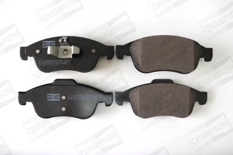 Тормозные колодки передние Renault Captur, Clio, Duster, Fluence, Megane, Scenic, Zoe / Nissan / Daci CHAMPION 573268CH