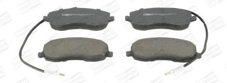 Тормозные колодки передние Citroen C8 / Fiat Ulysse / Peugeot 807 CHAMPION 573327CH