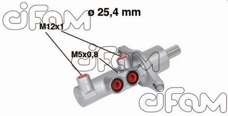 Гальмівний циліндр головний Mazda 3 03-14 CIFAM 202-543