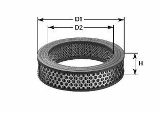 Фільтр повітряний Renault 9/11/19 1.1/1.2/1.4 i 81- CLEAN FILTERS MA176