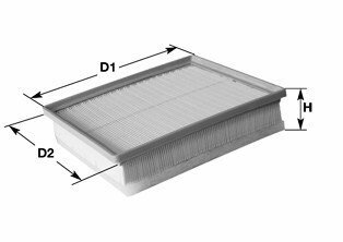 Фильтр воздушный 1.9TDI Golf 99-06/Octavia 03-05 (с предфильтром)) CLEAN FILTERS MA3147