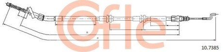 Трос ручного гальма зад. Л/П AMAROK (2H_, S1B) 2010/09- COFLE 10.7385 (фото 1)