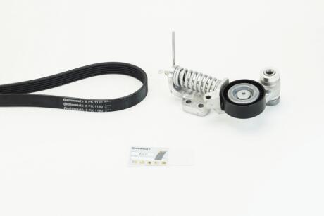 К-т,поліклиновий пас+натягувач Contitech 6PK1180K5