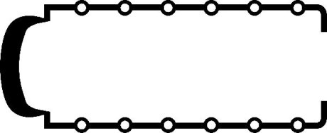 Прокладка масляного піддону двигуна FORD 1.8TD RFD/RFK/RFN/RVA (аluminium) CORTECO 023986P