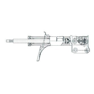 АМОРТИЗАТОР ПЕРЕДН ГАЗ R CTR GY1021G