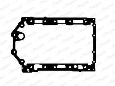 Прокладка, масляний картер PSA/LAND ROVER 2.7 Hdi DT17ED4/276DT (Payen) CURTY-PAYEN JH5200