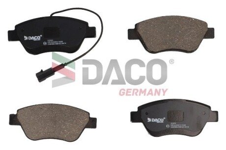 Колодки гальмівні дискові пер. DACO Germany 320903