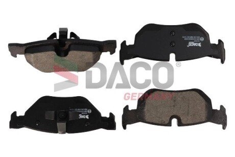 Колодки тормозные дисковые задние. DACO Germany 321526