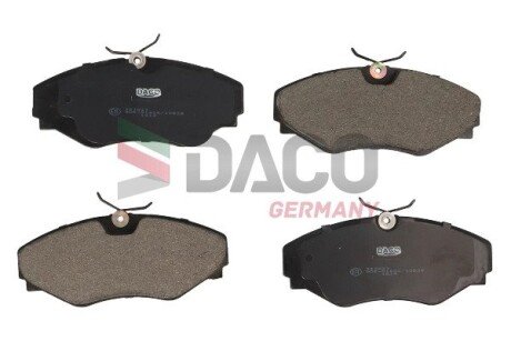 Колодки тормозные дисковые пер.. DACO Germany 323023