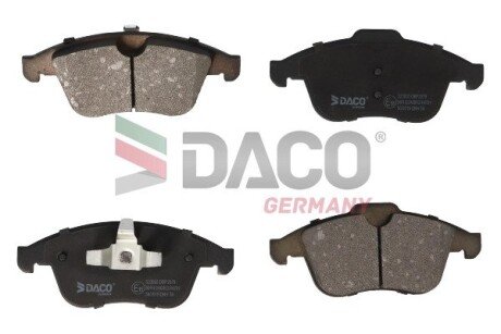 Колодки тормозные дисковые пер.. DACO Germany 323033