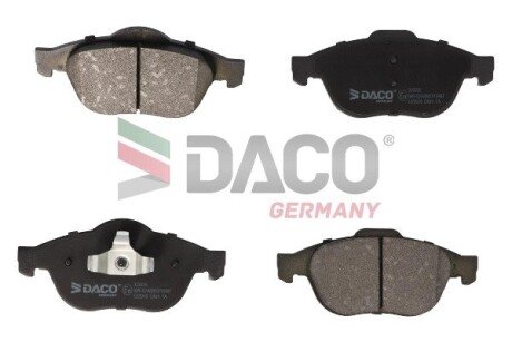 Колодки тормозные дисковые пер.. DACO Germany 323035