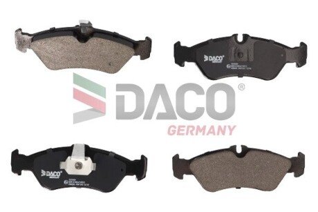 Колодки тормозные дисковые задние. DACO Germany 323329