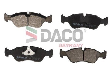 Колодки тормозные дисковые пер.. DACO Germany 323607