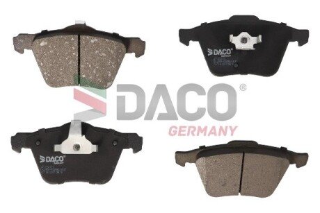 Колодки тормозные дисковые пер.. DACO Germany 324101