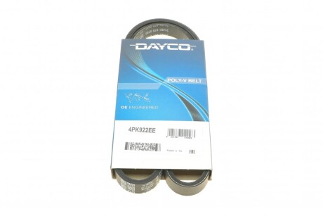 Ремень поликлин. (выр-во) DAYCO 4PK922EE