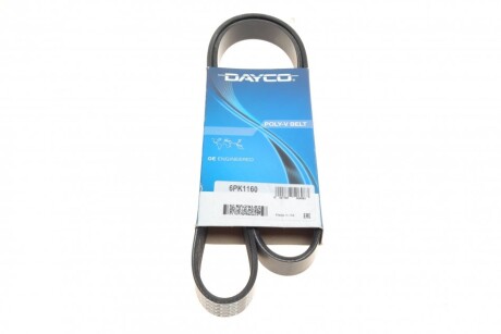 Поликлиновый ремень DAYCO 6PK1160