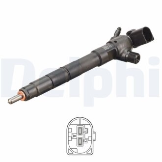 Форсунка топливная Common Rail AUDI A1 SEAT IBIZA IV, IBIZA IV SC, IBIZA IV ST, TOLEDO IV SKODA FABIA III, RAPID VW POLO, POLO V 1.4D 02.14- Delphi 28565335