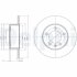 Тормозной диск Delphi BG4320 (фото 1)