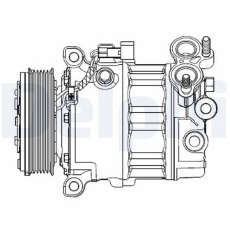 Компрессор кондиционера Delphi CS20512