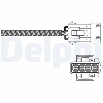 Лямбда-зонд Delphi ES10795-12B1