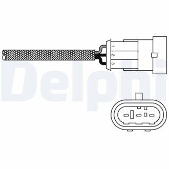 Датчик кисню Delphi ES10971-12B1