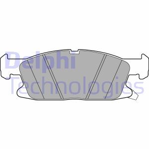 Тормозные колодки, дисковые. Delphi LP3241