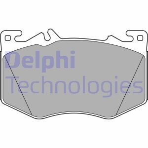 Тормозные колодки, дисковые. Delphi LP3620